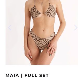Brand new aurelle maia bikini set size small